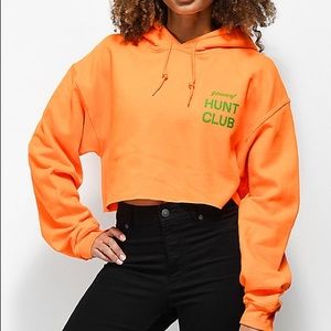 Post Malone crop hoodie